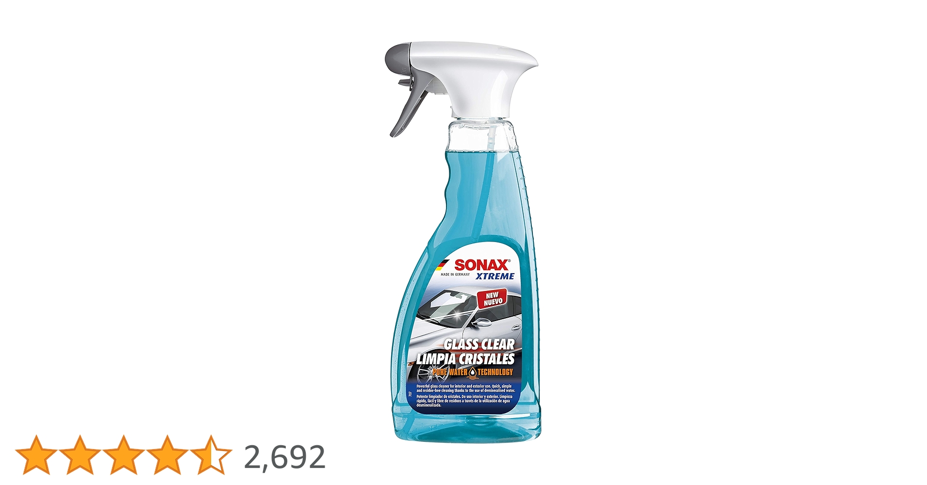 Amazon | ソナックス(Sonax) ガラスクリーナー エクストリーム